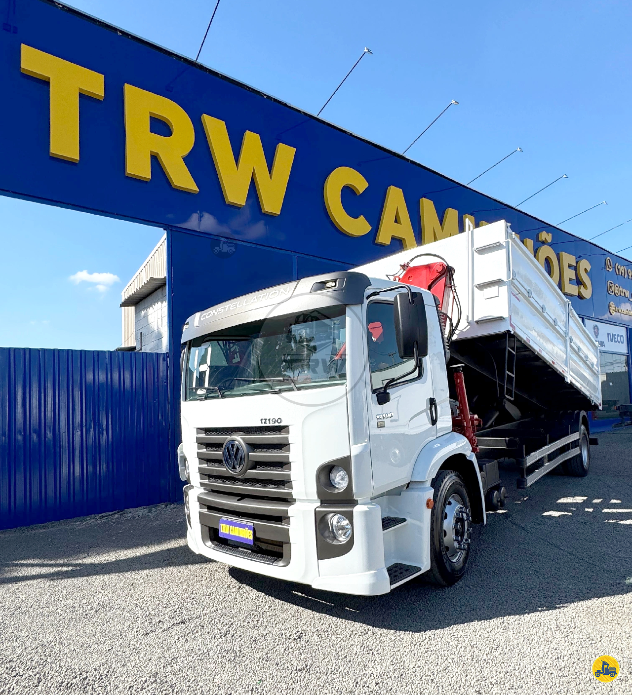 CAMINHAO VOLKSWAGEN VW 17190 Munck Toco 4x2 TRW Caminhões  CAMPINAS SÃO PAULO SP